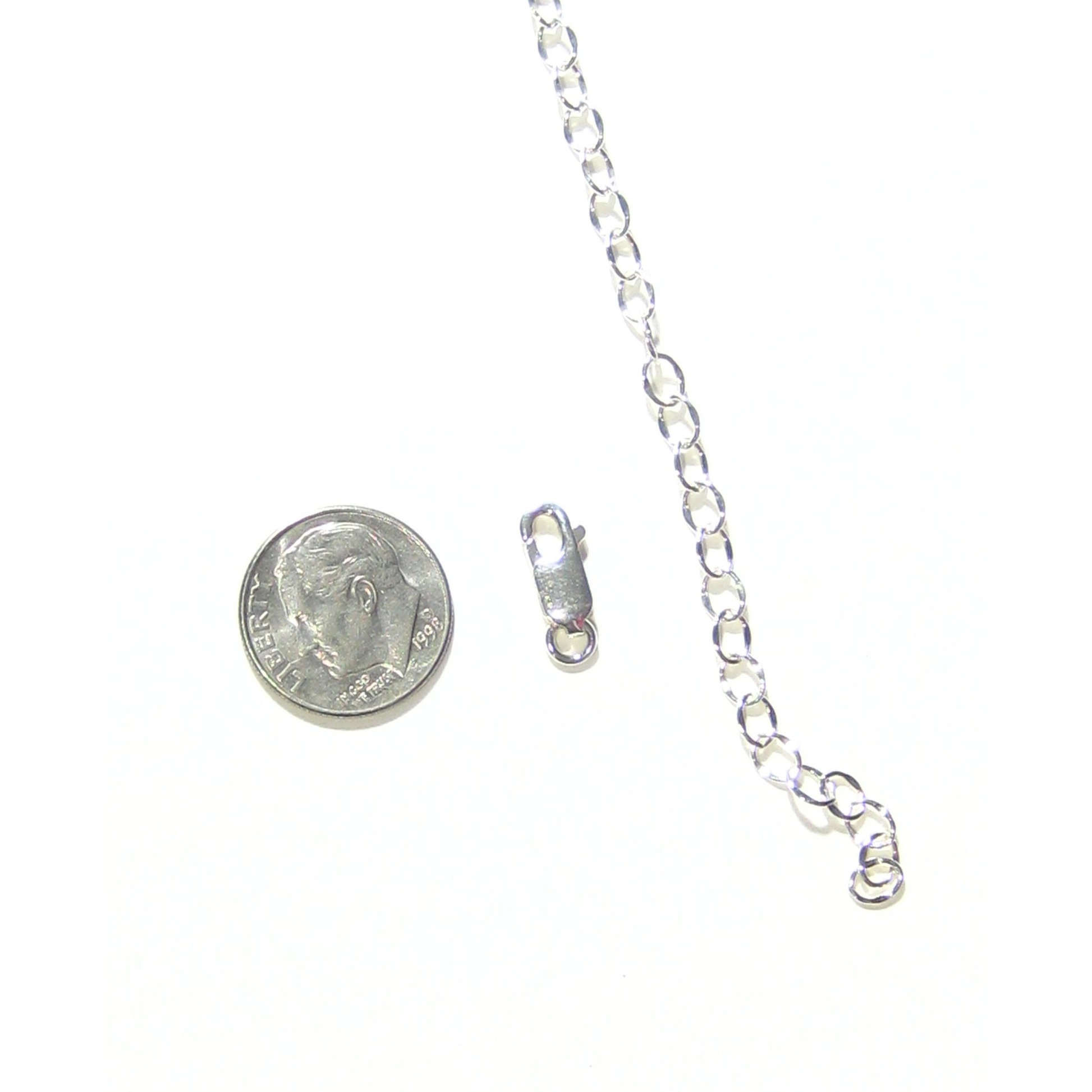 sterling silver extender chain